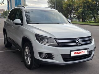 2014 Volkswagen Tiguan I Рестайлинг, белый, 1400000 рублей, вид 2