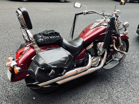 2006 Kawasaki VN900 Vulcan, красный, 500000 рублей, вид 5