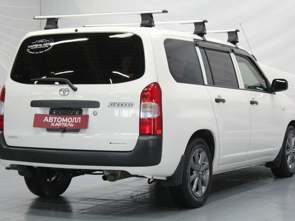 2019 Toyota Succeed I Рестайлинг, белый, 1000000 рублей - вид 5