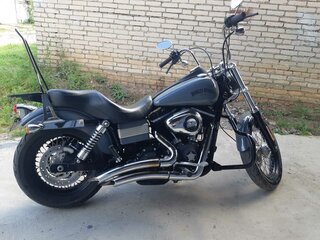 2010 Harley-Davidson Street Bob, серый, 709000 рублей, вид 4