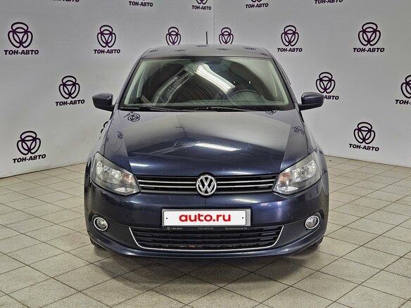 2013 Volkswagen Polo V, синий, 575000 рублей - вид 1