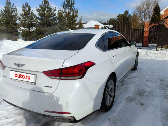 2015 Hyundai Genesis II, белый, 2300000 рублей - вид 8