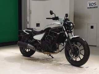 2023 Kawasaki ZL400 Eliminator, белый, 710000 рублей, вид 3