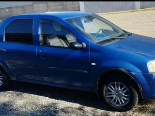 2008 Renault Logan I, синий, 150000 рублей, вид 4