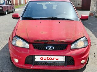 2013 Lada (ВАЗ) Kalina Sport I, красный, 315000 рублей, вид 2