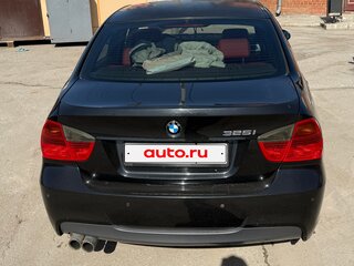 2008 BMW 3 серии 325i V (E90/E91/E92/E93) Рестайлинг, чёрный, 1000000 рублей, вид 4