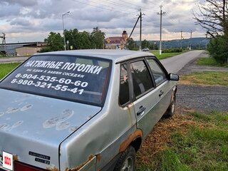 2001 Lada (ВАЗ) 21099, серебристый, 75000 рублей, вид 4