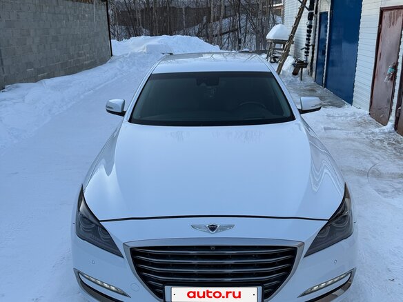 2017 Genesis G80 I, белый, 2500000 рублей - вид 13