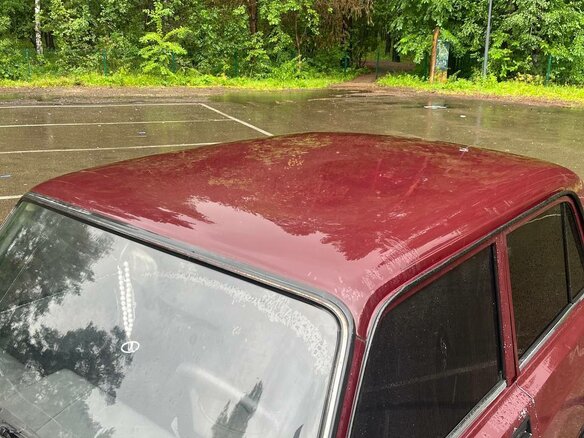 2007 Lada (ВАЗ) 2107, красный, 150000 рублей - вид 4