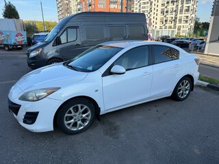 2009 Mazda 3 II (BL), белый, 650000 рублей, вид 3