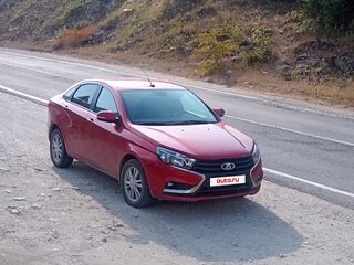 2018 Lada (ВАЗ) Vesta I, красный, 820000 рублей, вид 1