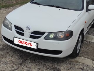 2004 Nissan Almera II (N16) Рестайлинг, белый, 530000 рублей, вид 2