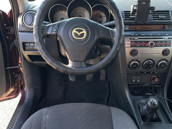 2006 Mazda 3 I (BK), пурпурный - вид 7