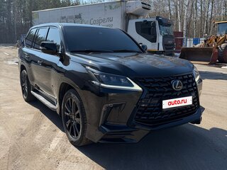 2019 Lexus LX 450d III Рестайлинг 2, чёрный, 8000000 рублей, вид 3