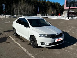 2016 Skoda Rapid I, белый, 1199000 рублей, вид 4