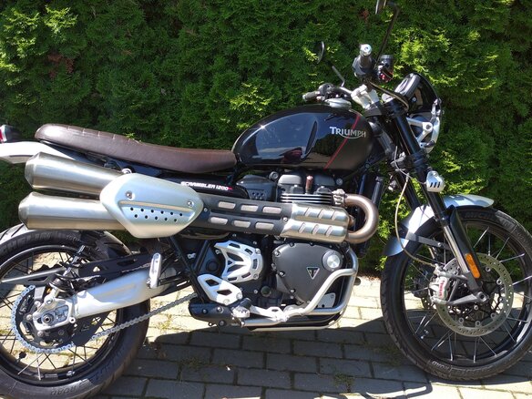 2019 Triumph Scrambler, чёрный, 891501 рублей - вид 1