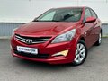2016 Hyundai Solaris I Рестайлинг, красный