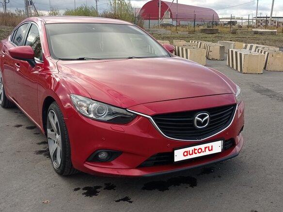 2014 Mazda 6 III (GJ), красный, 1450000 рублей