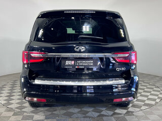 2018 Infiniti QX80 I Рестайлинг 2, чёрный, 7400000 рублей, вид 5