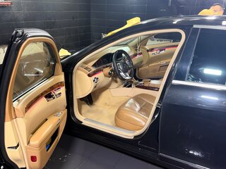 2007 Mercedes-Benz S-Класс 500 V (W221), чёрный, 1500000 рублей, вид 4