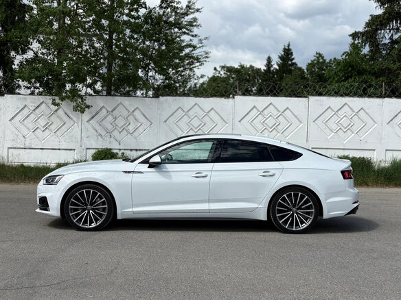 2019 Audi A5 II (F5), белый, 3300000 рублей - вид 6