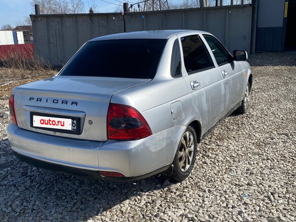 2008 Lada (ВАЗ) Priora I, серый - вид 2