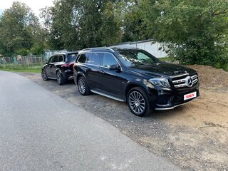 2019 Mercedes-Benz GLS 350 d I (X166), чёрный, 4550000 рублей, вид 4
