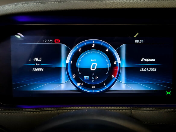 2019 Mercedes-Benz S-Класс 400 d VI (W222, C217) Рестайлинг, чёрный - вид 14