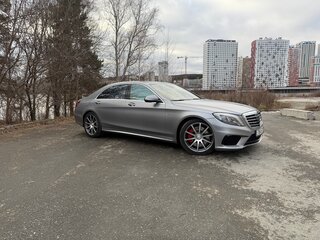 2015 Mercedes-Benz S-Класс AMG 63 AMG Long III (W222, C217), серый, 5800000 рублей, вид 4