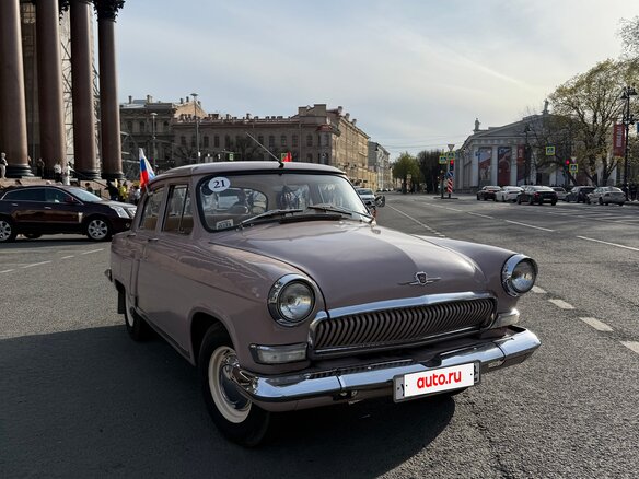 1966 ГАЗ 21 «Волга» 21Р, розовый, 900000 рублей - вид 6