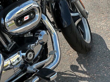 2014 Harley-Davidson Sportster 1200, чёрный, 530000 рублей, вид 4