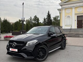 2016 Mercedes-Benz GLE 350 d I (W166), чёрный, 3200000 рублей, вид 2