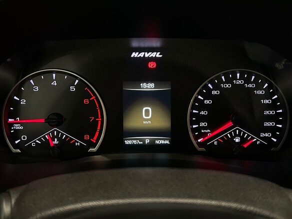 2020 Haval F7x I, синий - вид 21