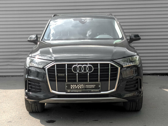 2023 Audi Q7 45 TFSI II (4M) Рестайлинг, чёрный, 6950000 рублей - вид 2