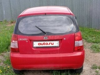 2006 Kia Picanto I, красный, 291000 рублей, вид 3