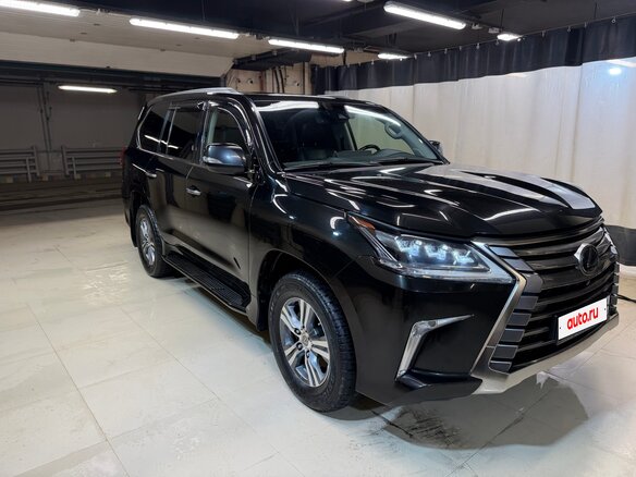 2019 Lexus LX 570 III Рестайлинг 2, чёрный, 8990000 рублей - вид 2