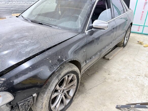 1995 Audi A8 I (D2), чёрный, 260000 рублей - вид 6