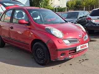 2008 Nissan Micra III (K12), красный, 499000 рублей, вид 3