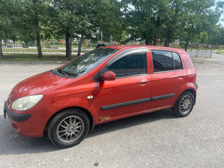 2007 Hyundai Getz I Рестайлинг, красный, 490000 рублей, вид 4