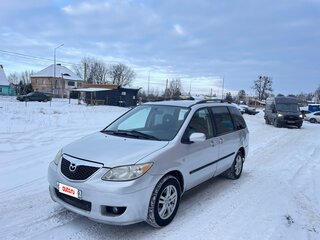 2004 Mazda MPV II (LW) Рестайлинг, серебристый, 420000 рублей, вид 1