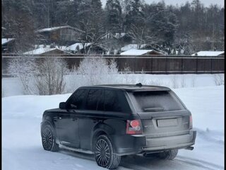 2008 Land Rover Range Rover Sport Supercharged I, чёрный, 1300000 рублей, вид 2