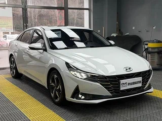 2022 Hyundai Elantra VII (CN7), белый, 1450000 рублей, вид 1