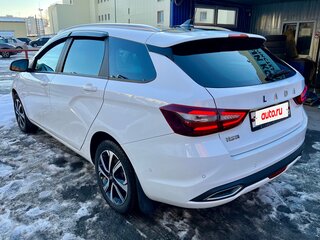 2024 Lada (ВАЗ) Vesta SW I Рестайлинг (NG), белый, 1630000 рублей, вид 4