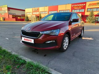 2021 Skoda Rapid II, красный, 1700000 рублей, вид 1