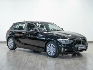 2012 BMW 1 серии 116i II (F20/F21), чёрный, 999000 рублей, вид 1