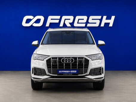 2023 Audi Q7 45 TFSI II (4M) Рестайлинг, белый, 6498888 рублей, вид 3