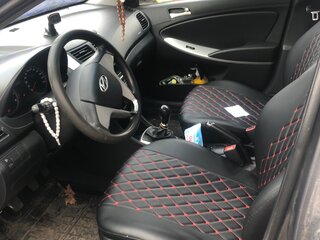 2014 Hyundai Solaris I, белый, 520000 рублей, вид 5