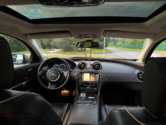 2011 Jaguar XJ IV (X351), серый, 1500000 рублей - вид 8