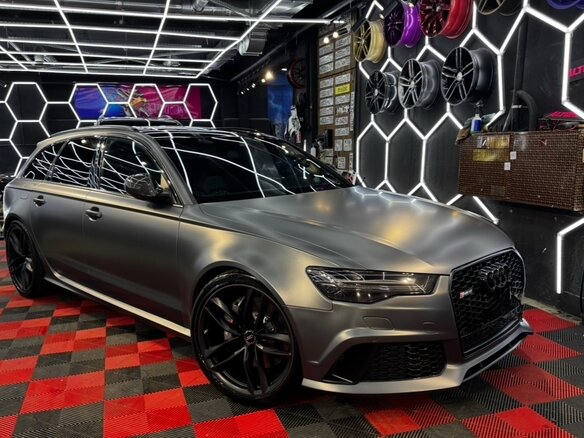 2015 Audi RS 6 III (C7) Рестайлинг, серый, 6500000 рублей - вид 10