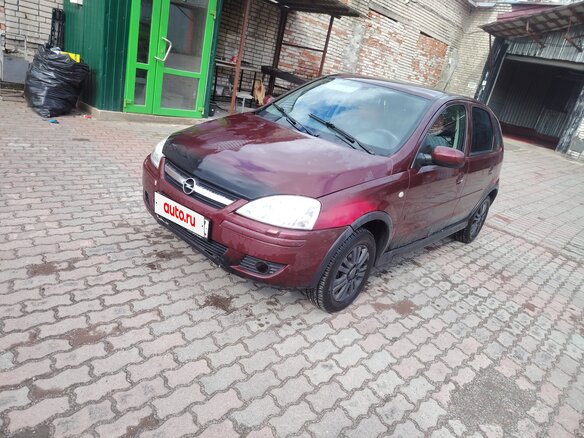 2005 Opel Corsa C Рестайлинг, красный, 145000 рублей - вид 2